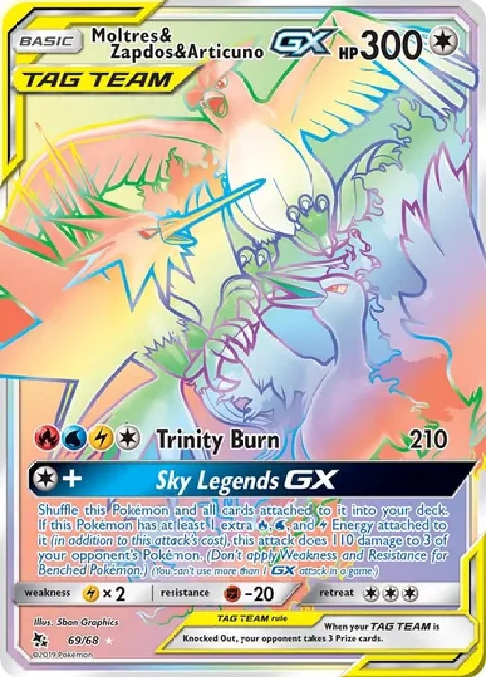 Moltres & Zapdos & Articuno GX