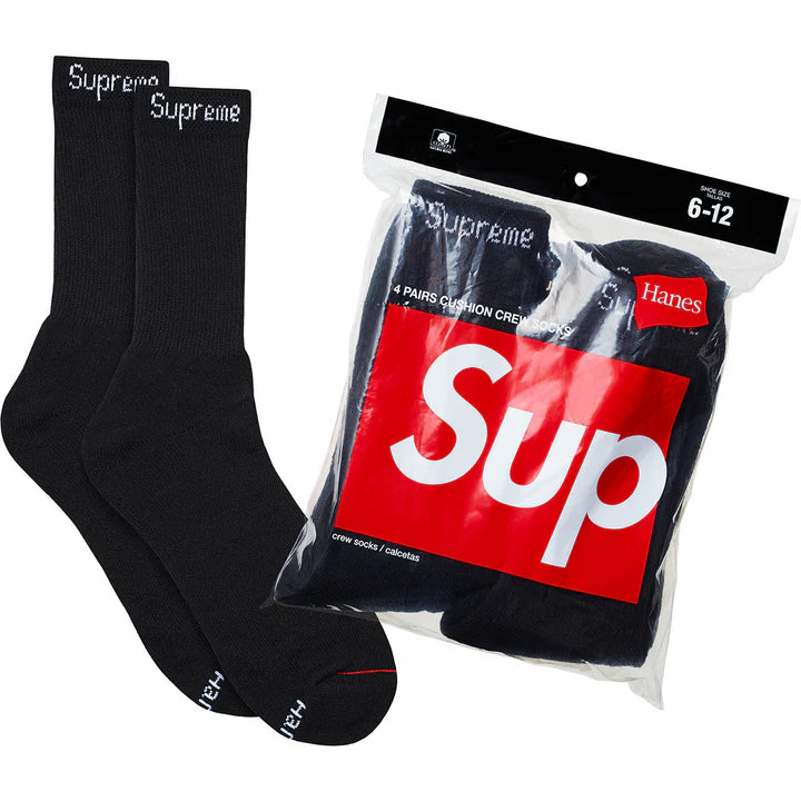 Medias Supreme BLACK (XPEDIDO)