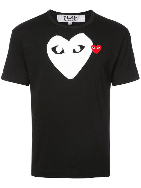 Tee play doble corazón logo