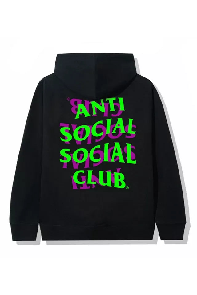 Hoodie ASSC upset black TALLA L