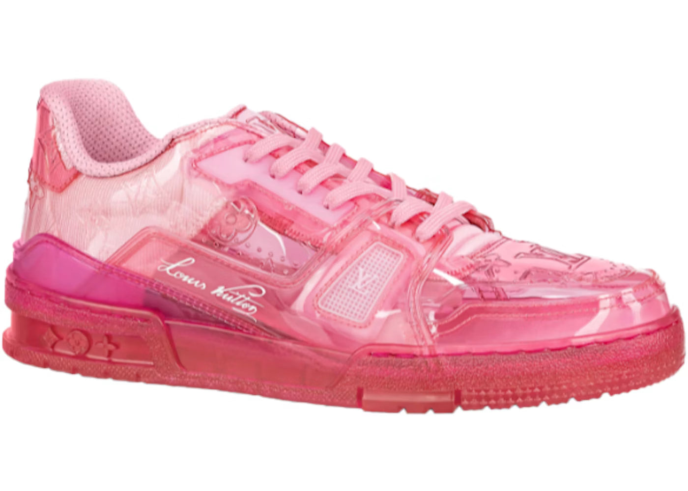 Louis Vuitton Trainer Pink PVC