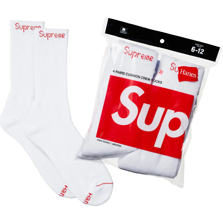 Medias Supreme WHITE (XPEDIDO)