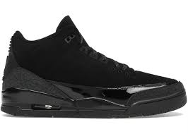 Jordan 3 Black Cat TALLA 8