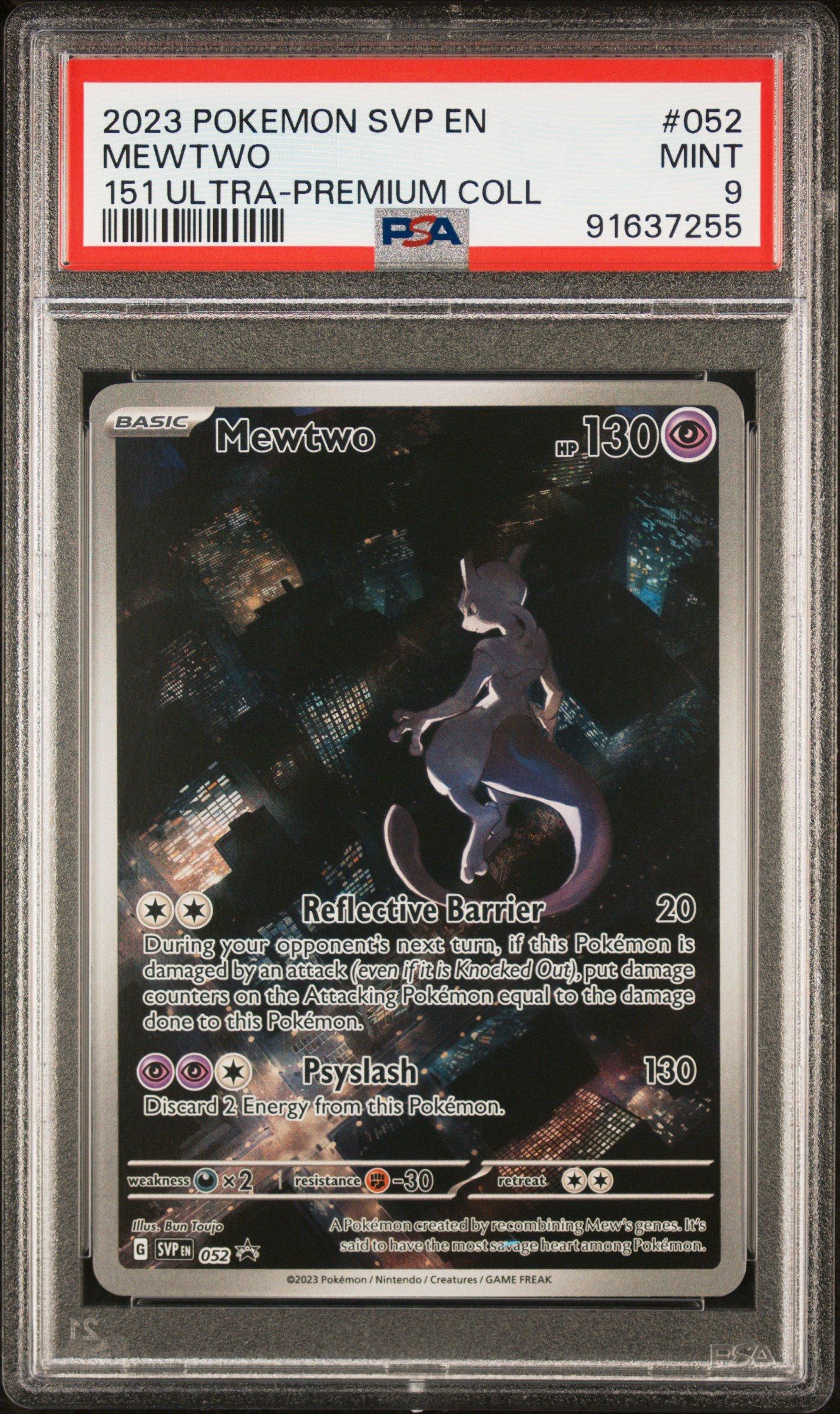 Mewtwo 151 PSA 9