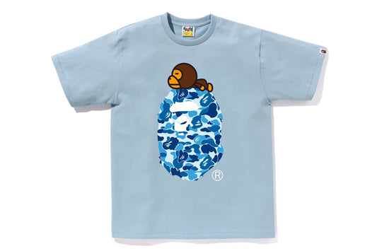 Tee BATHING APE Camo Milo on Big Ape TALLA M