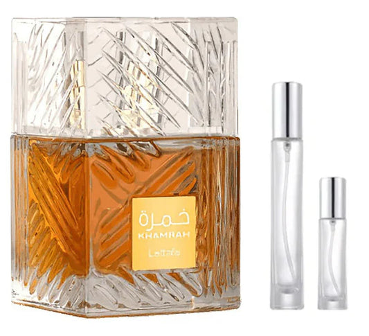 Lattafa Khamrha / Decants