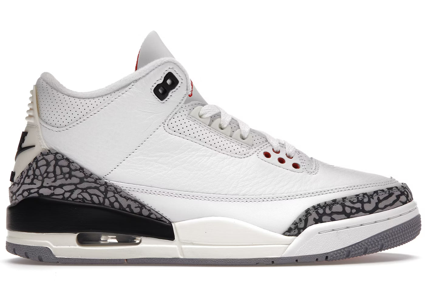 Jordan 3 Retro White Cement TALLA 8.5