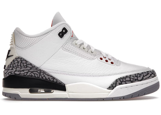 Jordan 3 Retro White Cement TALLA 8.5